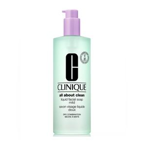 3 PACK Clinique All About Clean Liquid Facial Soap - Mild Dry to Dry Combo Skin